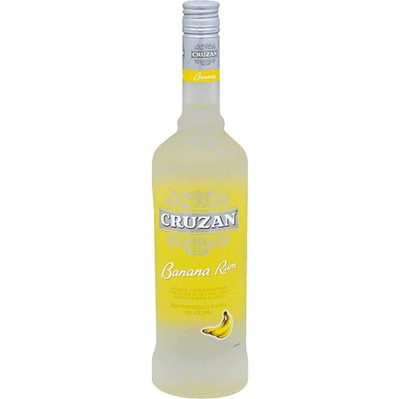 CRUZAN BANANA RUM 750ML