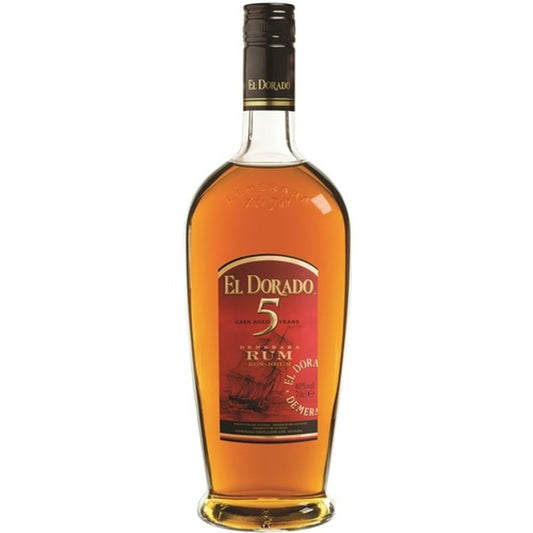 EL DORADO 5 YEARS RUM 750ML