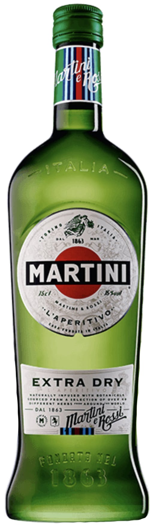 MARTINI & ROSSI VERMOUTH EXTRA DRY 750ML