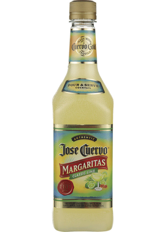 JOSE CUERVO AUTHENTIC MARGARITAS CLASSIC LIME 750ML