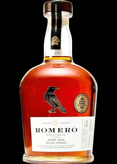 ROMERO DARK RUM 750ML