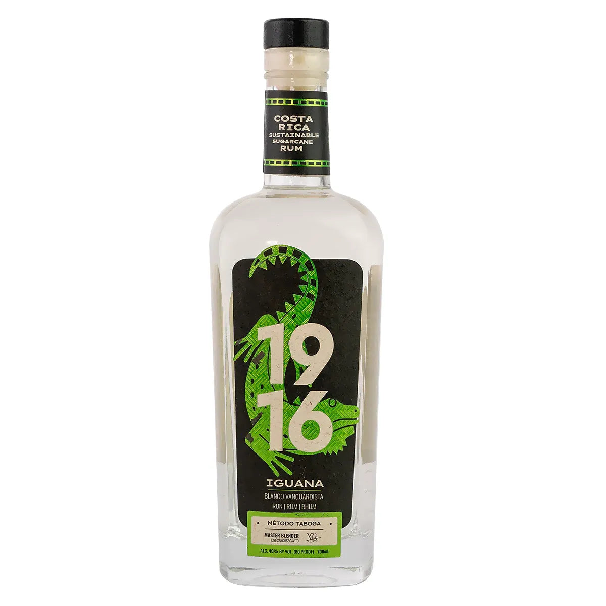 1916 IGUANA WHITE RUM 700ML MIAMI LIQUOR WINE STORE