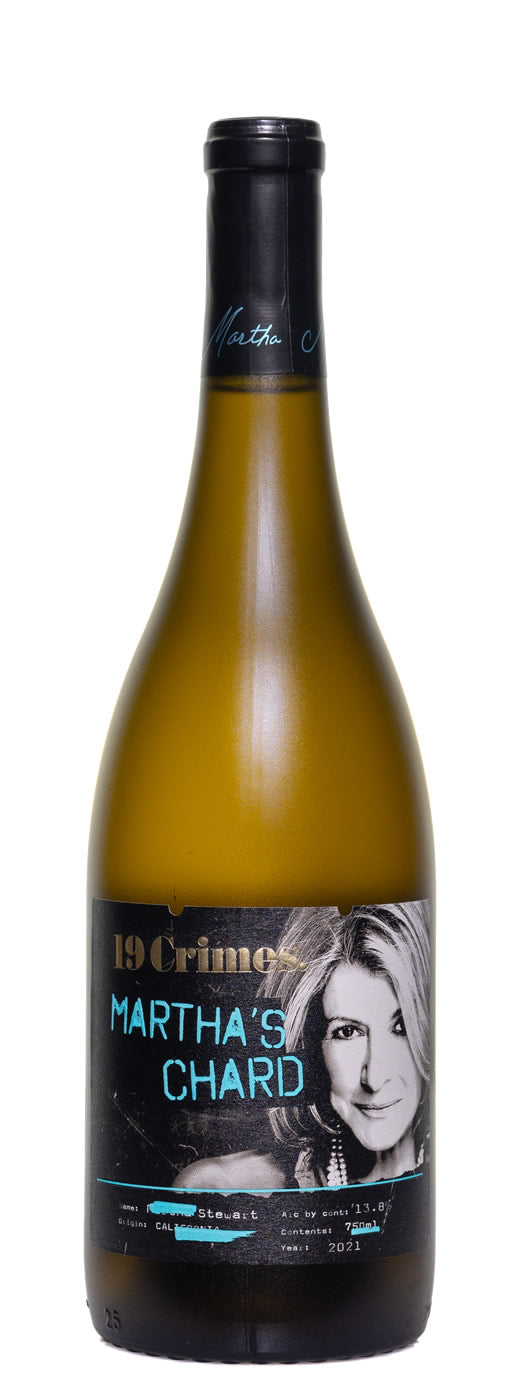 19 CRIMES MARTHA'S CHARD 750ML MIAMI LIQUOR WINE STORE