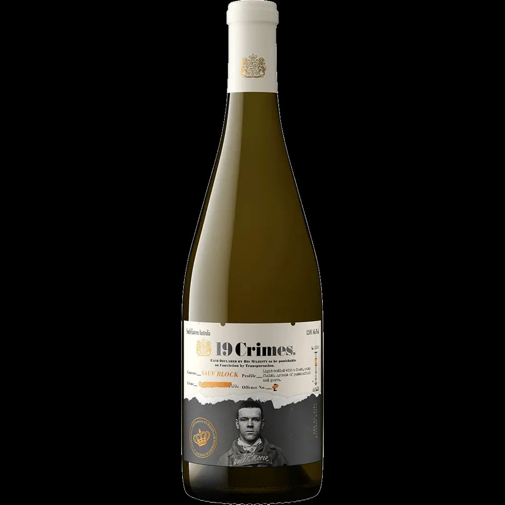 19 CRIMES SAUVIGNON BLOCK 750ML MIAMI LIQUOR WINE STORE