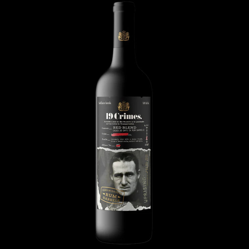 19 CRIMES THE UPRISING RED BLEND 750ML MIAMI LIQUOR WINE STORE