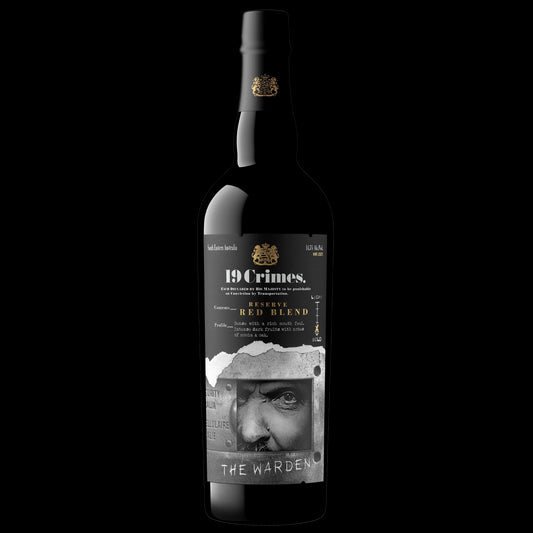 19 CRIMES THE WARDEN RED BLEND 750ML MIAMI LIQUOR WINE STORE