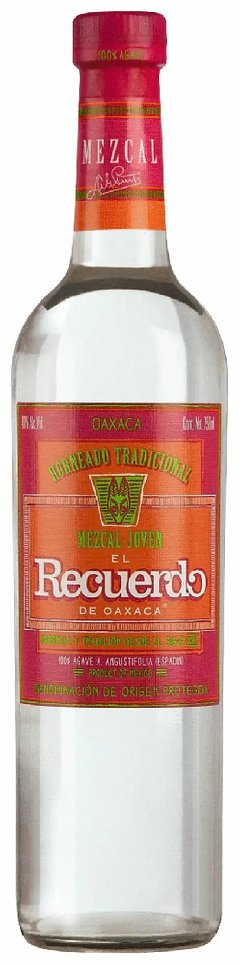 RECUERDO MEZCAL JOVEN 750ML