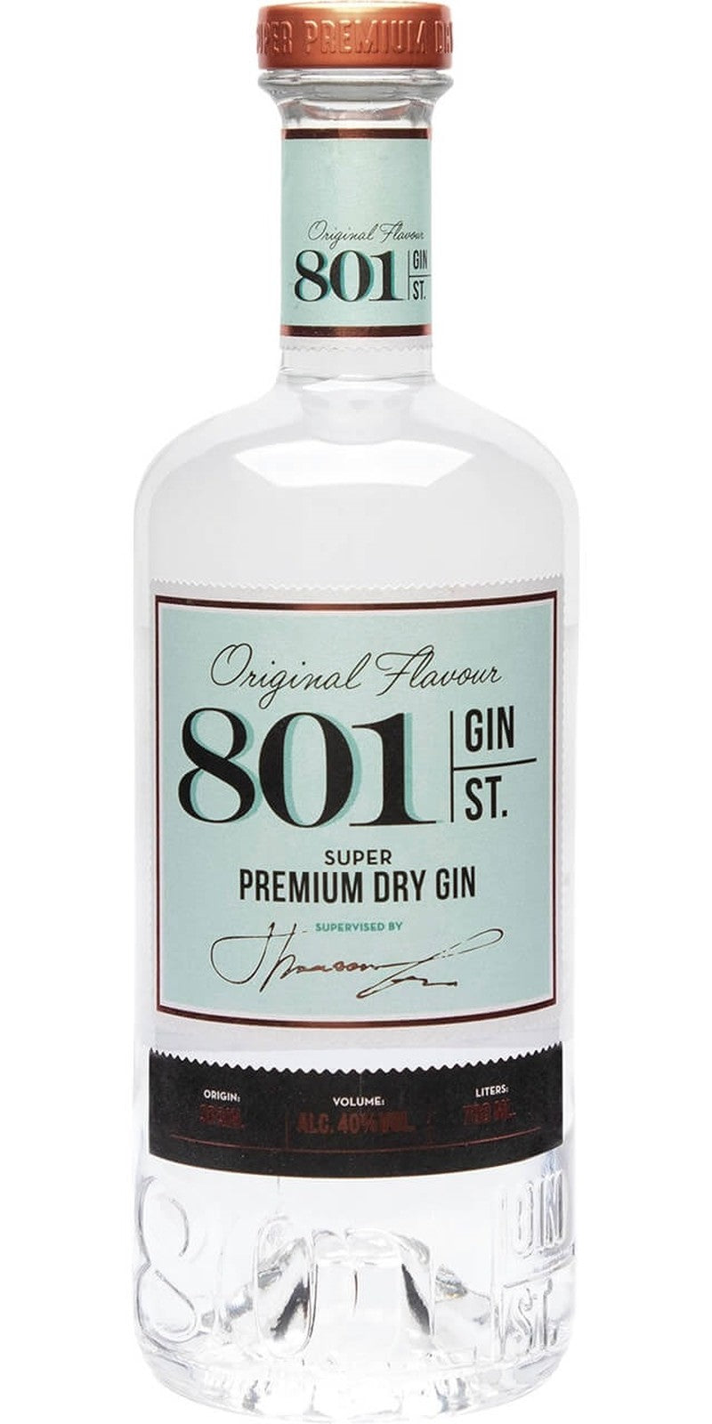 801 GIN STREET 750ML