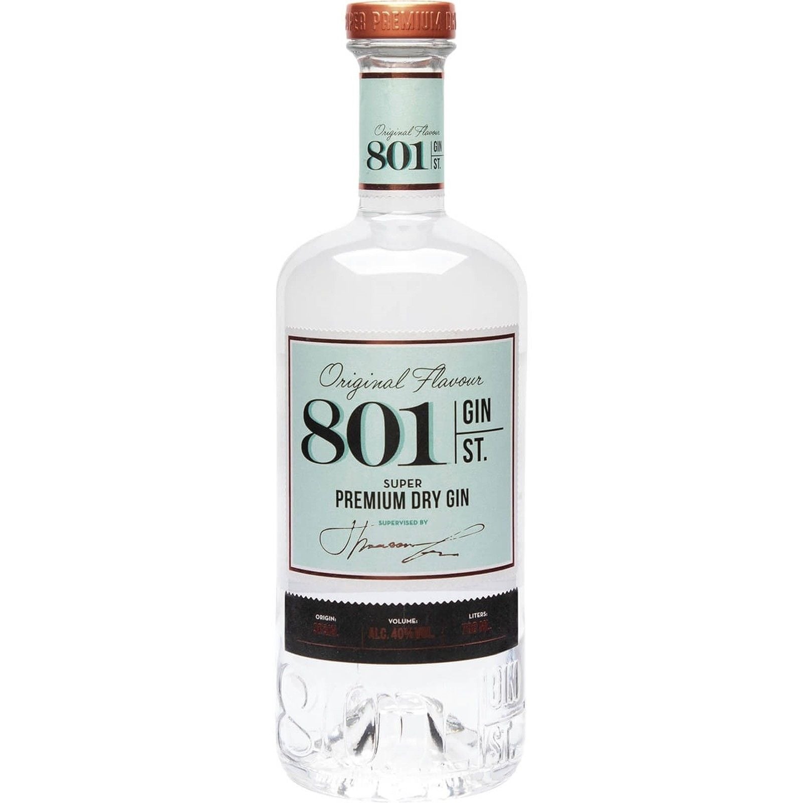 801 GIN STREET 750ML MIAMI LIQUOR WINE STORE