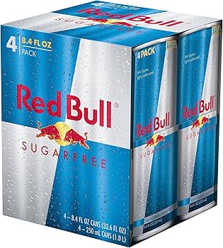 RED BULL SUGAR FREE 4PK 8.4 FL OZ