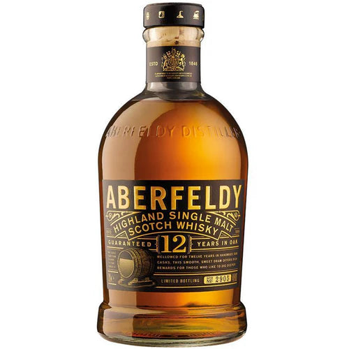 ABERFELDY 12 YEARS 750ML MIAMI LIQUOR WINE STORE