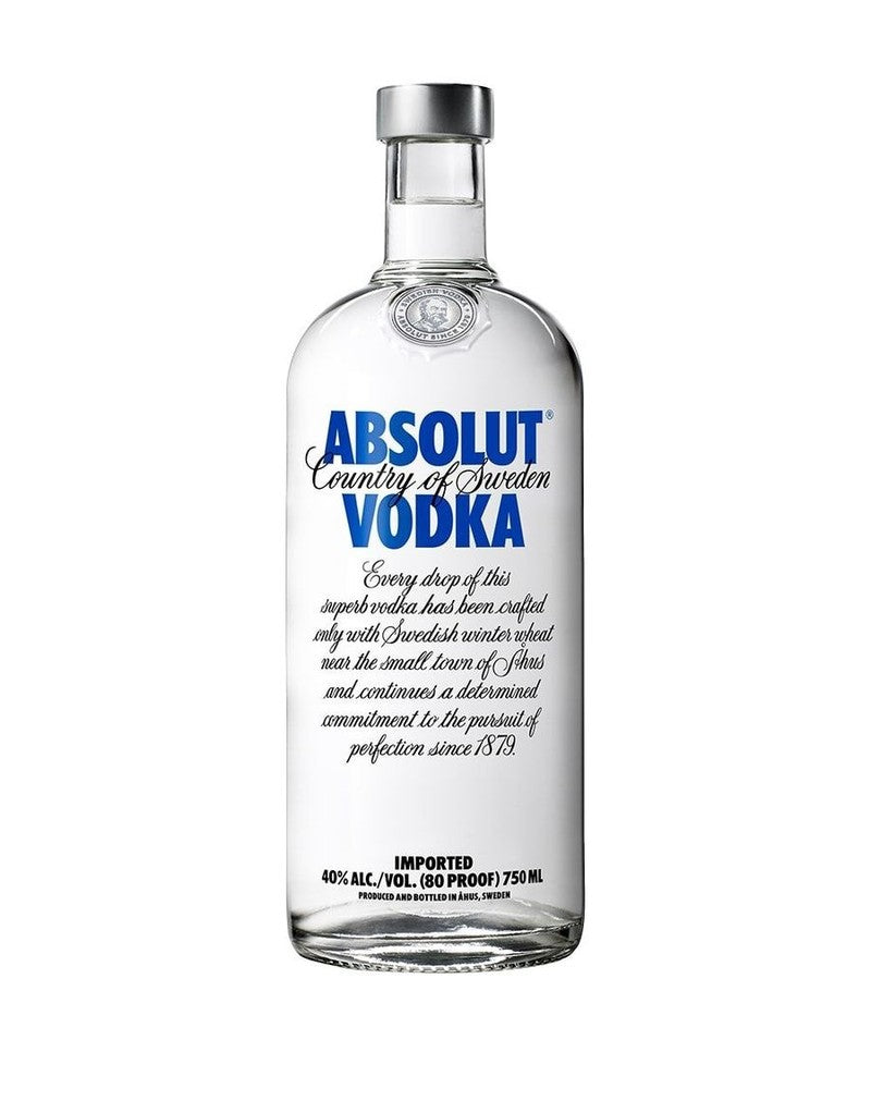 ABSOLUT VODKA 80 750ML MIAMI LIQUOR WINE STORE