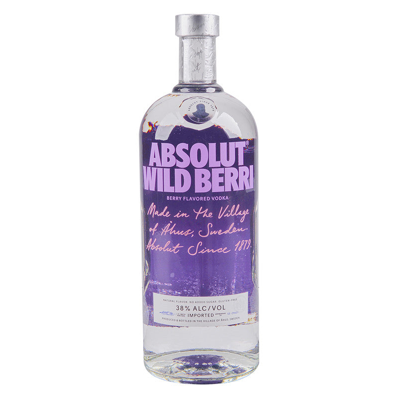 ABSOLUT WILD BERRI 1.75L MIAMI LIQUOR WINE STORE