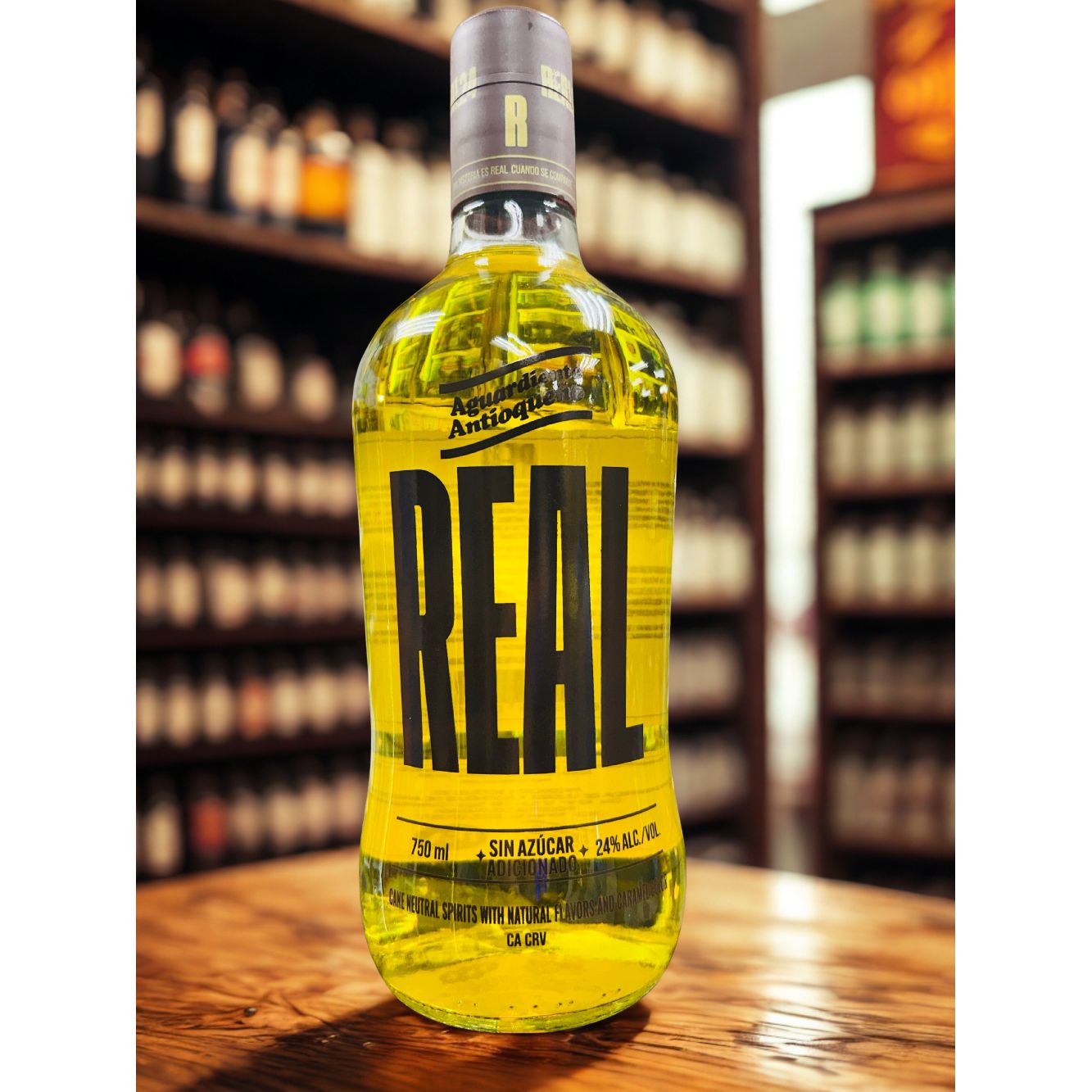AGUARDIENTE ANTIOQUENO REAL AMARILLO 750ML MIAMI LIQUOR WINE STORE