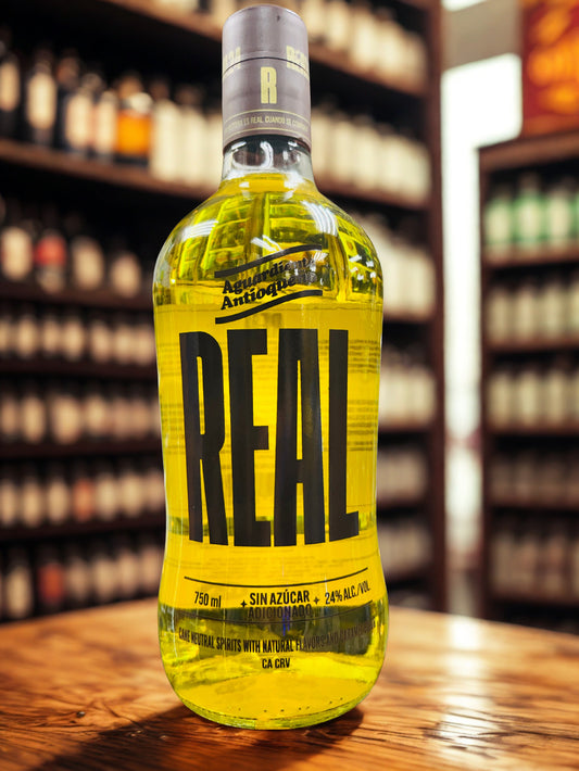 AGUARDIENTE ANTIOQUENO REAL AMARILLO 750ML MIAMI LIQUOR WINE STORE