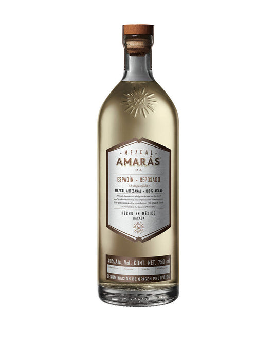AMARAS MEZCAL ESPADIN REPOSADO 750ML MIAMI LIQUOR WINE STORE