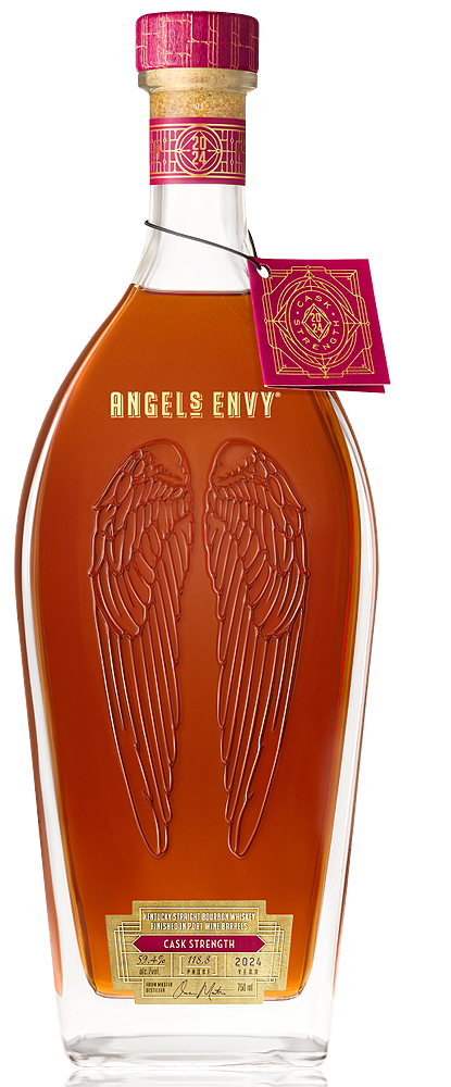 ANGELS ENVY CASK STRENGTH BOURBON 750ML MIAMI LIQUOR WINE STORE