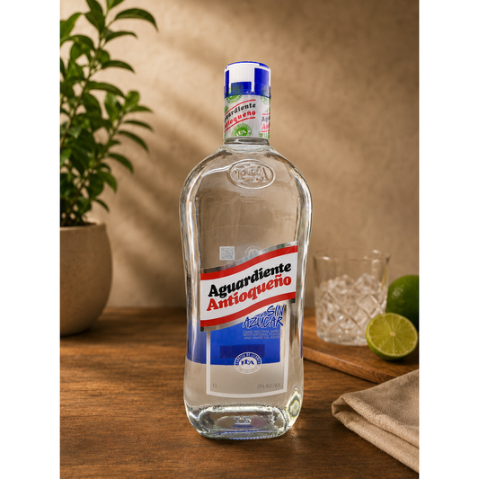 ANTIOQUENO AGUARDIENTE SIN AZUCAR 1L MIAMI LIQUOR WINE STORE