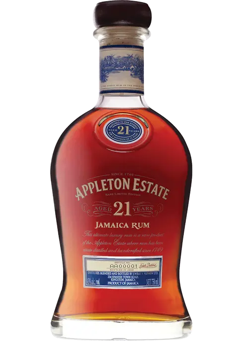 APPLETON ESTATE 21 YEARS 750ML MIAMI LIQUOR WINE STORE