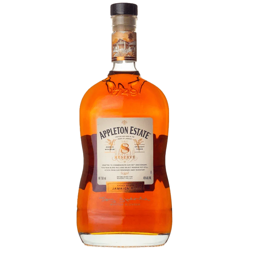 APPLETON ESTATE 8YRS RESERVE 750ML MIAMI LIQUOR WINE STORE