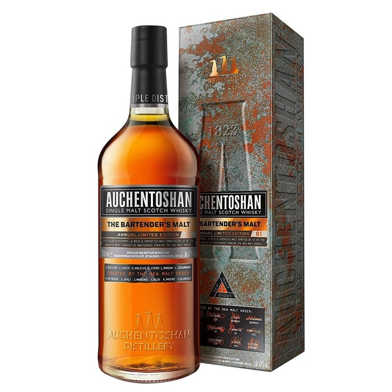 AUCHENTOSHAN THE BARTENDER'S MALT 750ML MIAMI LIQUOR WINE STORE
