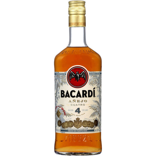 BACARDI 4YRS ANEJO 750ML MIAMI LIQUOR WINE STORE