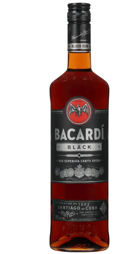 BACARDI BLACK 750ML MIAMI LIQUOR WINE STORE