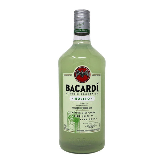BACARDI CLASSIC COCKTAILS MOJITO 1.75L MIAMI LIQUOR WINE STORE