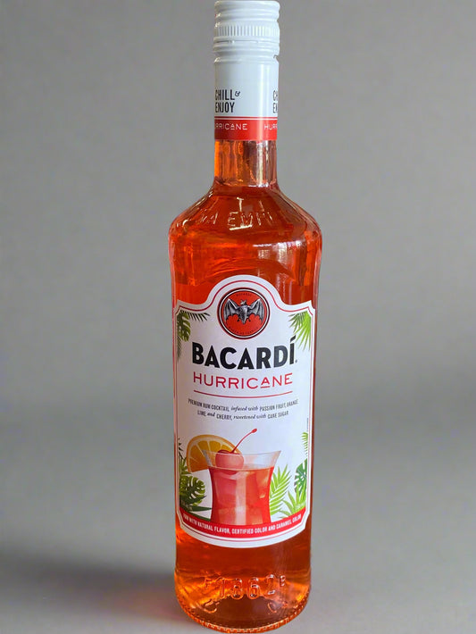 BACARDI CLASSIC COCKTAILS RED HURRICANE 750ML MIAMI LIQUOR WINE STORE
