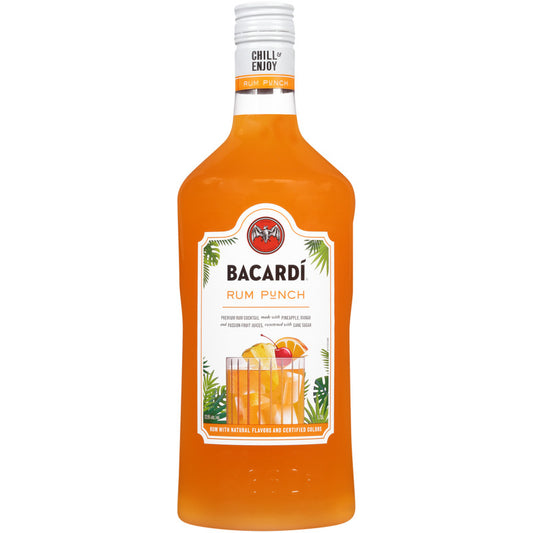 BACARDI CLASSIC COCKTAILS RUM PUNCH 1.75L MIAMI LIQUOR WINE STORE
