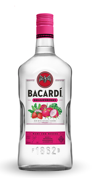 BACARDI DRAGON BERRY 1.75L MIAMI LIQUOR WINE STORE
