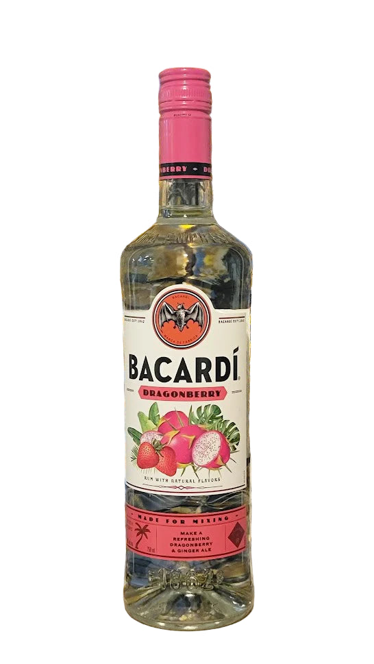 BACARDI DRAGON BERRY 750ML MIAMI LIQUOR WINE STORE