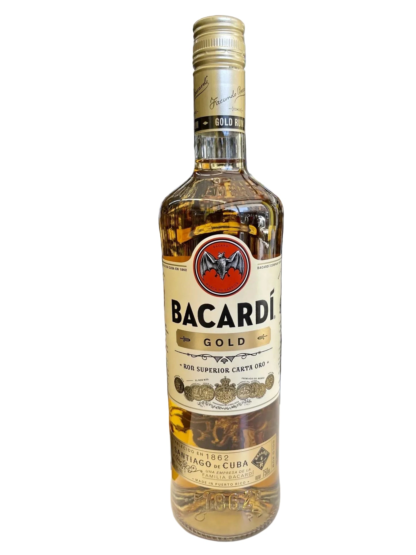 BACARDI GOLD 750ML MIAMI LIQUOR WINE STORE