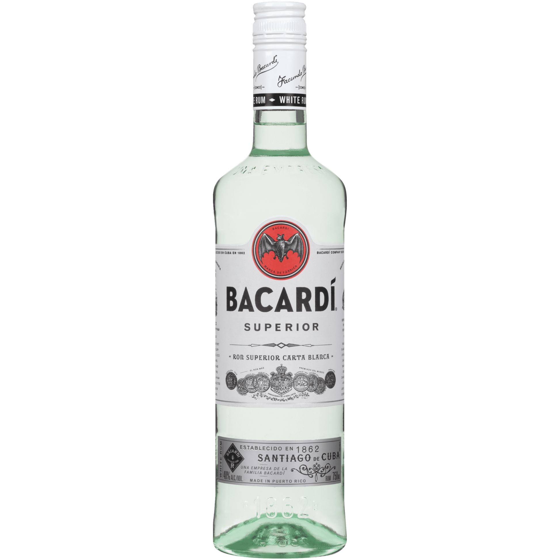 BACARDI SILVER 750ML MIAMI LIQUOR WINE STORE