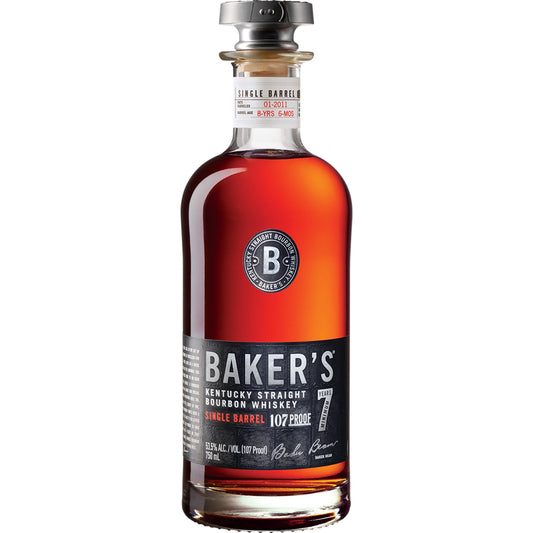 BAKER'S 7 YEARS BOURBON WHISKEY 750ML MIAMI LIQUOR WINE STORE
