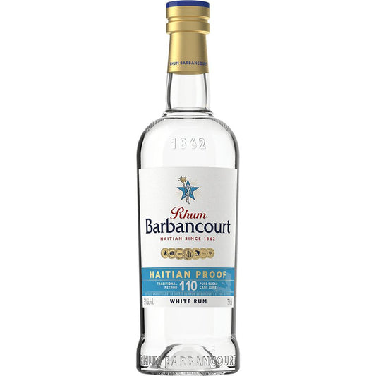 BARBANCOURT 110PROOF WHITE RUM 750ML MIAMI LIQUOR WINE STORE