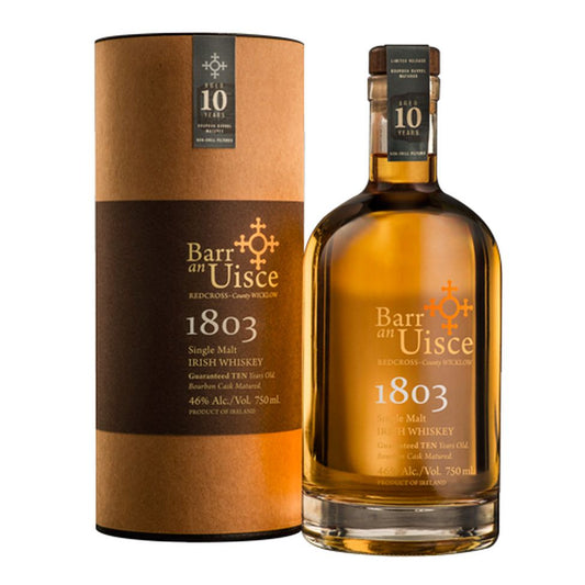 BARR AN UISCE 1803 SINGLE MALT WHISKEY 750ML MIAMI LIQUOR WINE STORE