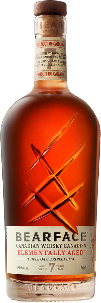 BEARFACE TRIPLE OAK 7 YEARS 750ML MIAMI LIQUOR WINE STORE