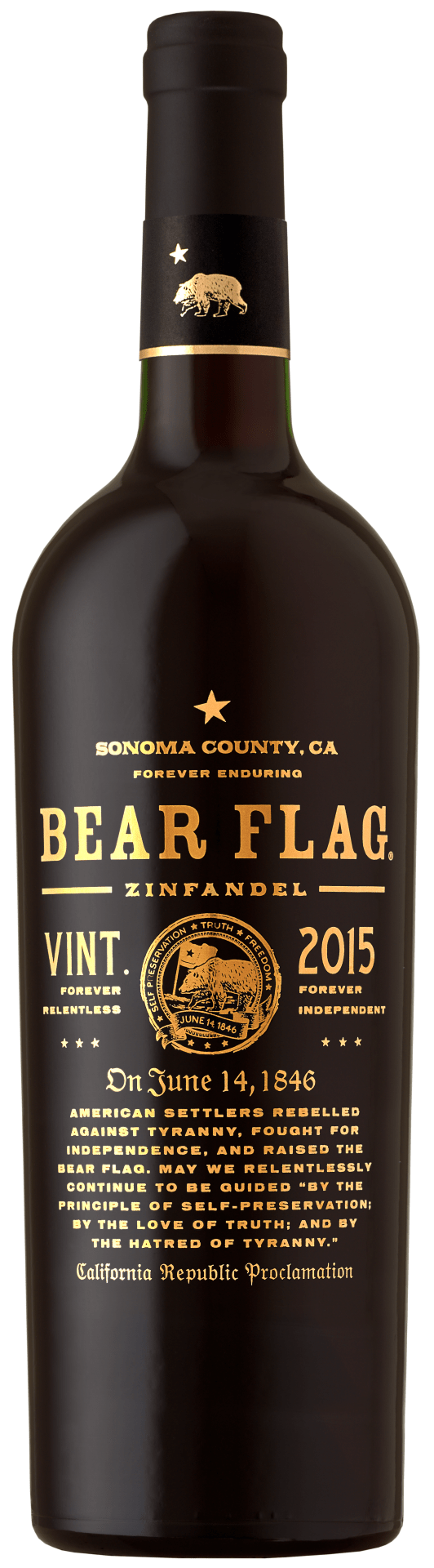BEAR FLAG ZINFANDEL 750ML MIAMI LIQUOR WINE STORE