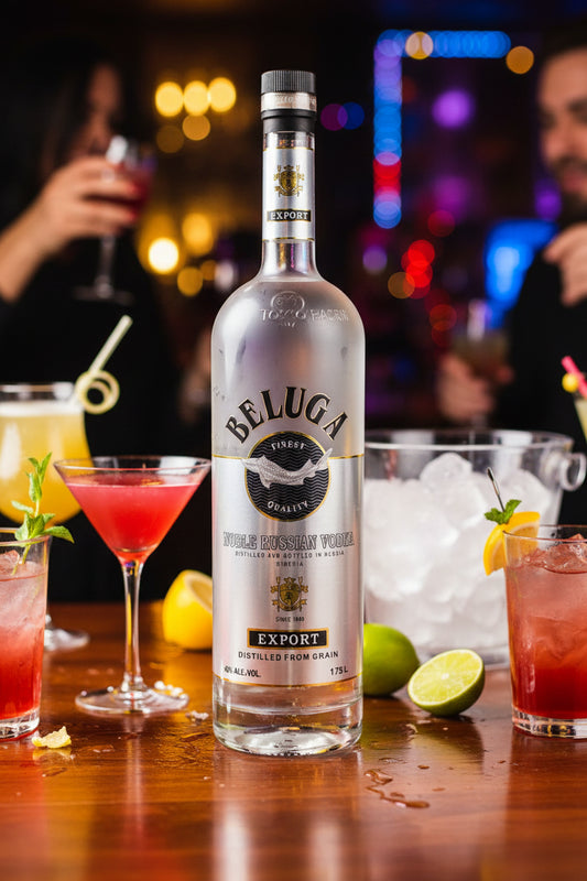 BELUGA NOBLE RUSSIAN VODKA 1.75L MIAMI LIQUOR WINE STORE