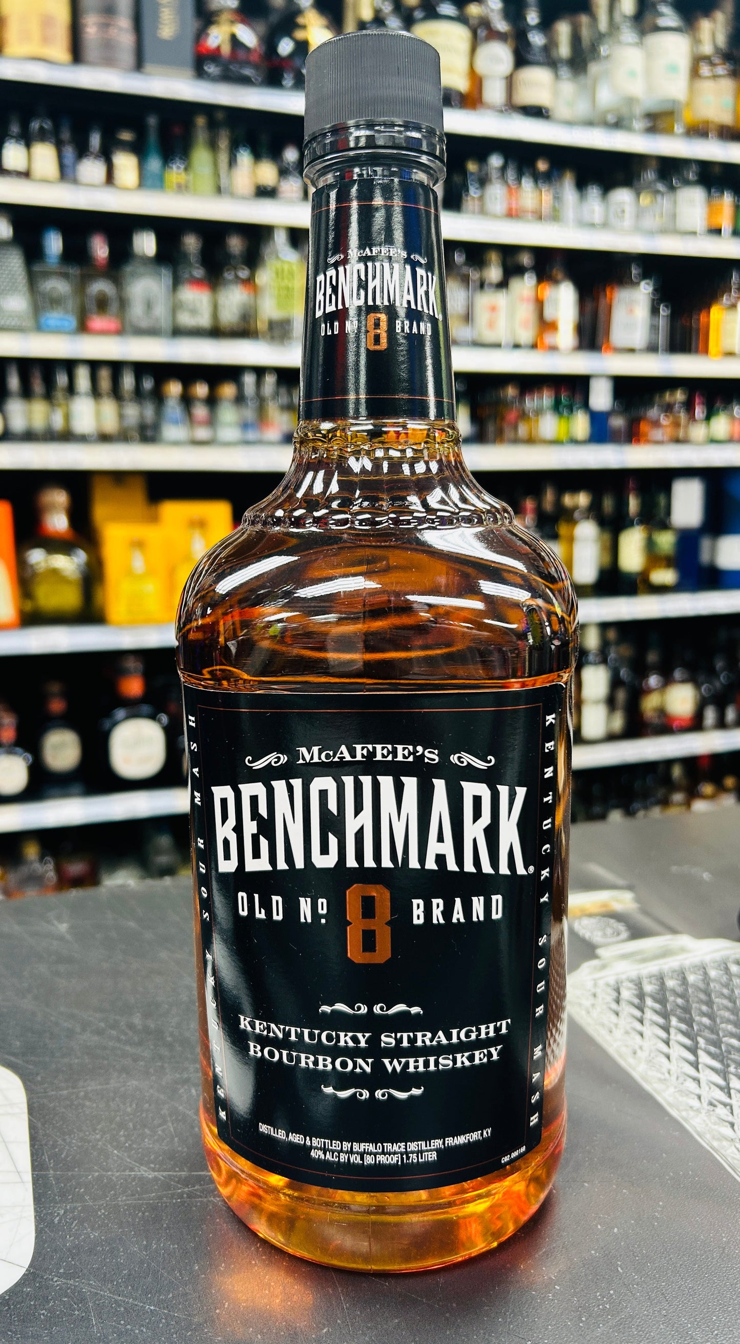 BENCHMARK OLD NO.8 BRAND 1.75L MIAMI LIQUOR WINE STORE