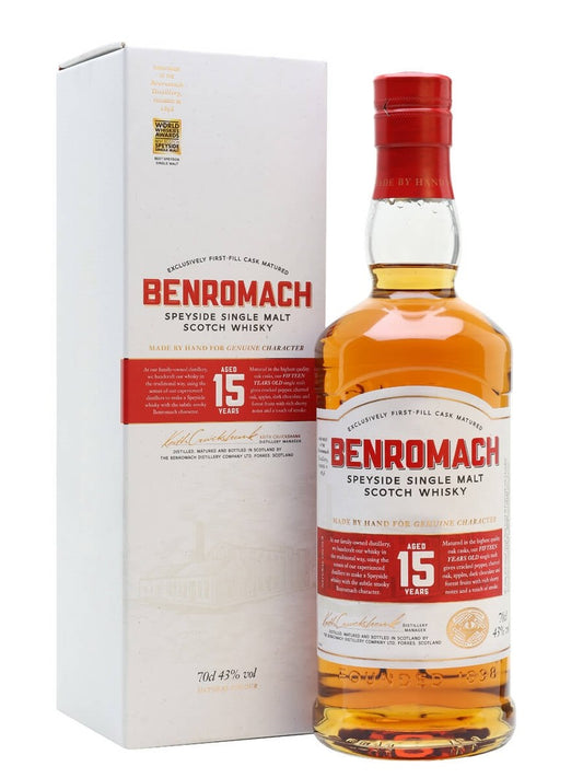 BENROMACK SPEYSIDE 15YRS 750ML MIAMI LIQUOR WINE STORE