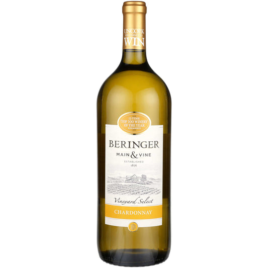 BERINGER MAIN & VINE CHARDONNAY 1.5L MIAMI LIQUOR WINE STORE