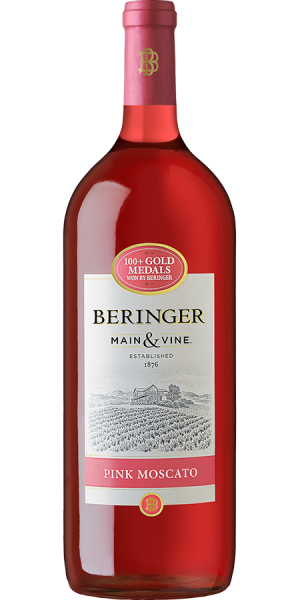 BERINGER MAIN & VINE PINK MOSCATO 1.5L MIAMI LIQUOR WINE STORE