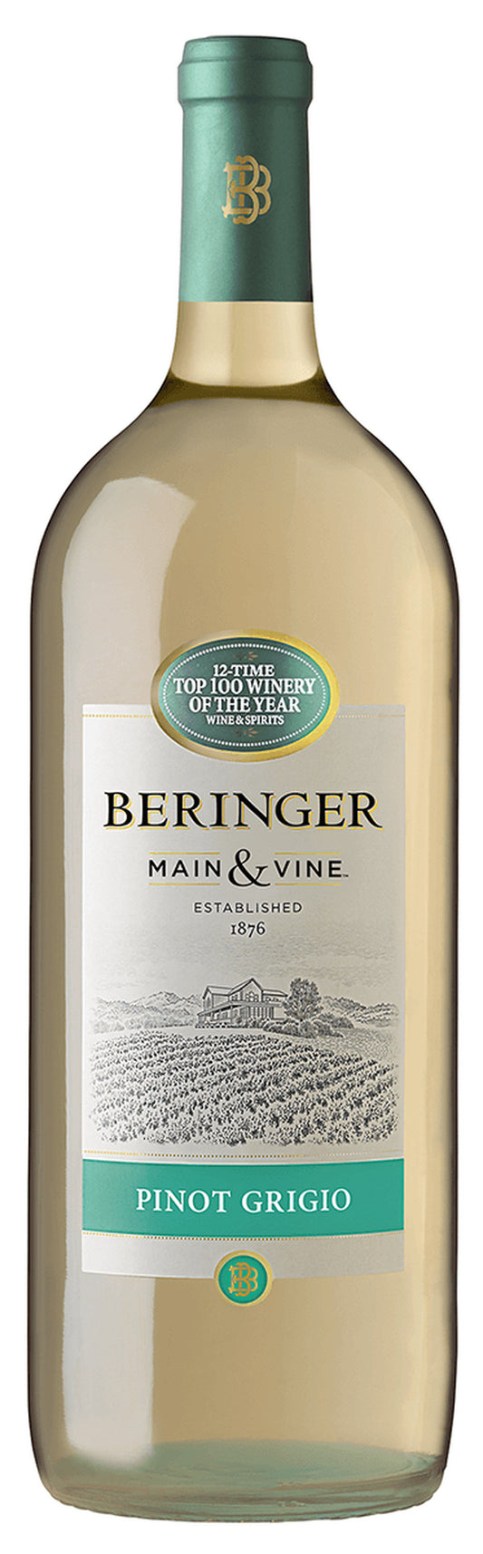 BERINGER MAIN & VINE PINOT GRIGIO 1.5L MIAMI LIQUOR WINE STORE