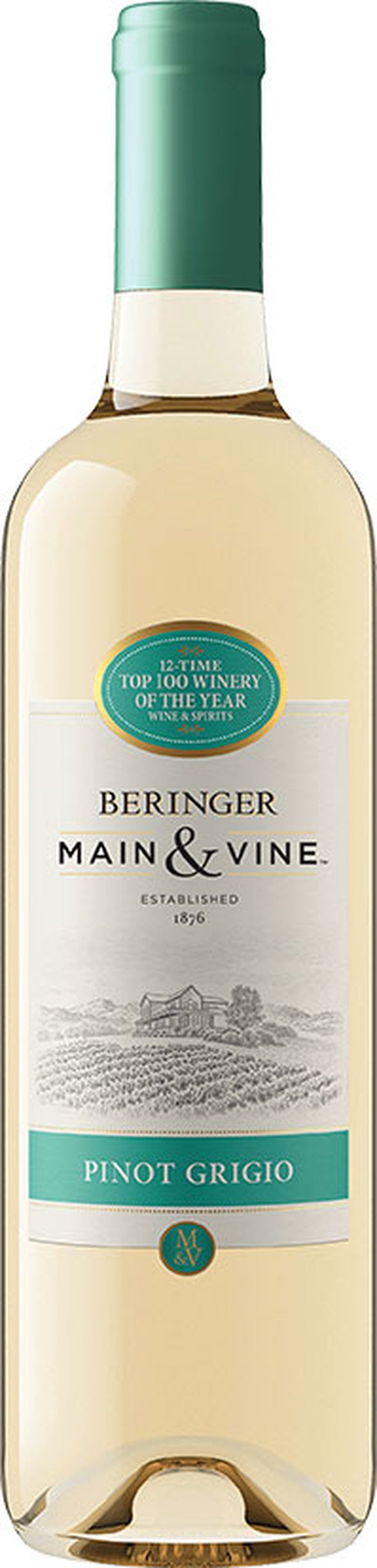BERINGER MAIN & VINE PINOT GRIGIO 750ML MIAMI LIQUOR WINE STORE