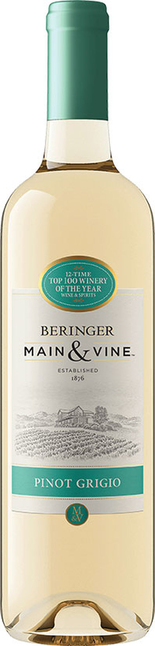 BERINGER MAIN & VINE PINOT GRIGIO 750ML MIAMI LIQUOR WINE STORE