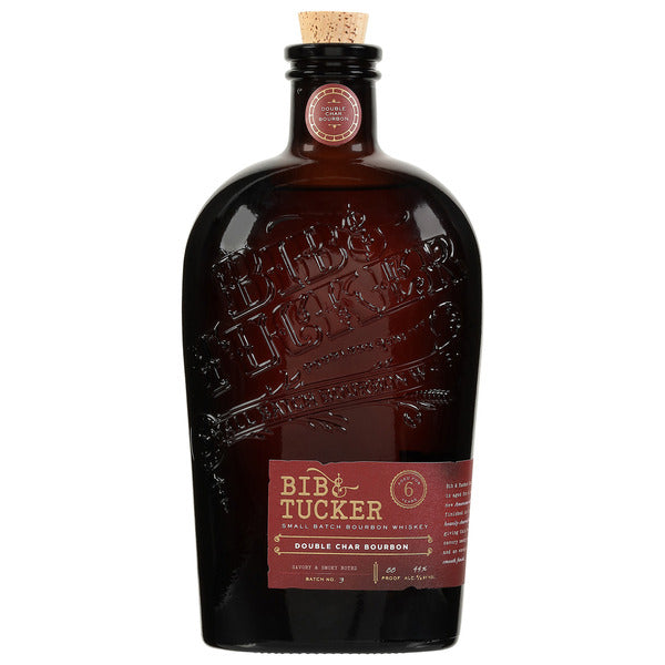 BIB & TUCKER SMALL BATCH DOUBLE CHAR BOURBON 750ML MIAMI LIQUOR WINE STORE