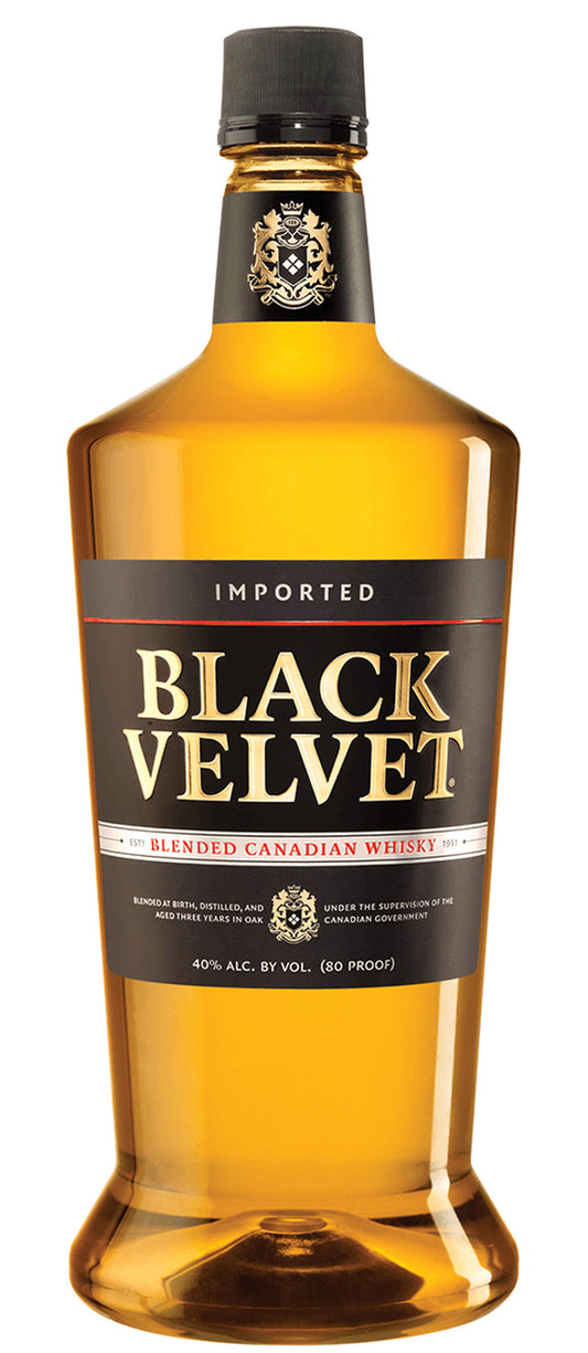 BLACK VELVET CANADIAN 1.75L MIAMI LIQUOR WINE STORE