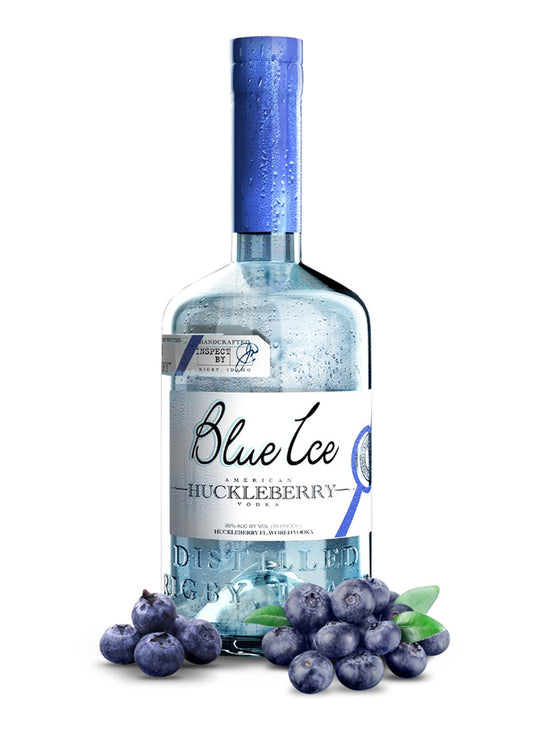 BLUE ICE HUCKLEBERRY 750ML MIAMI LIQUOR WINE STORE
